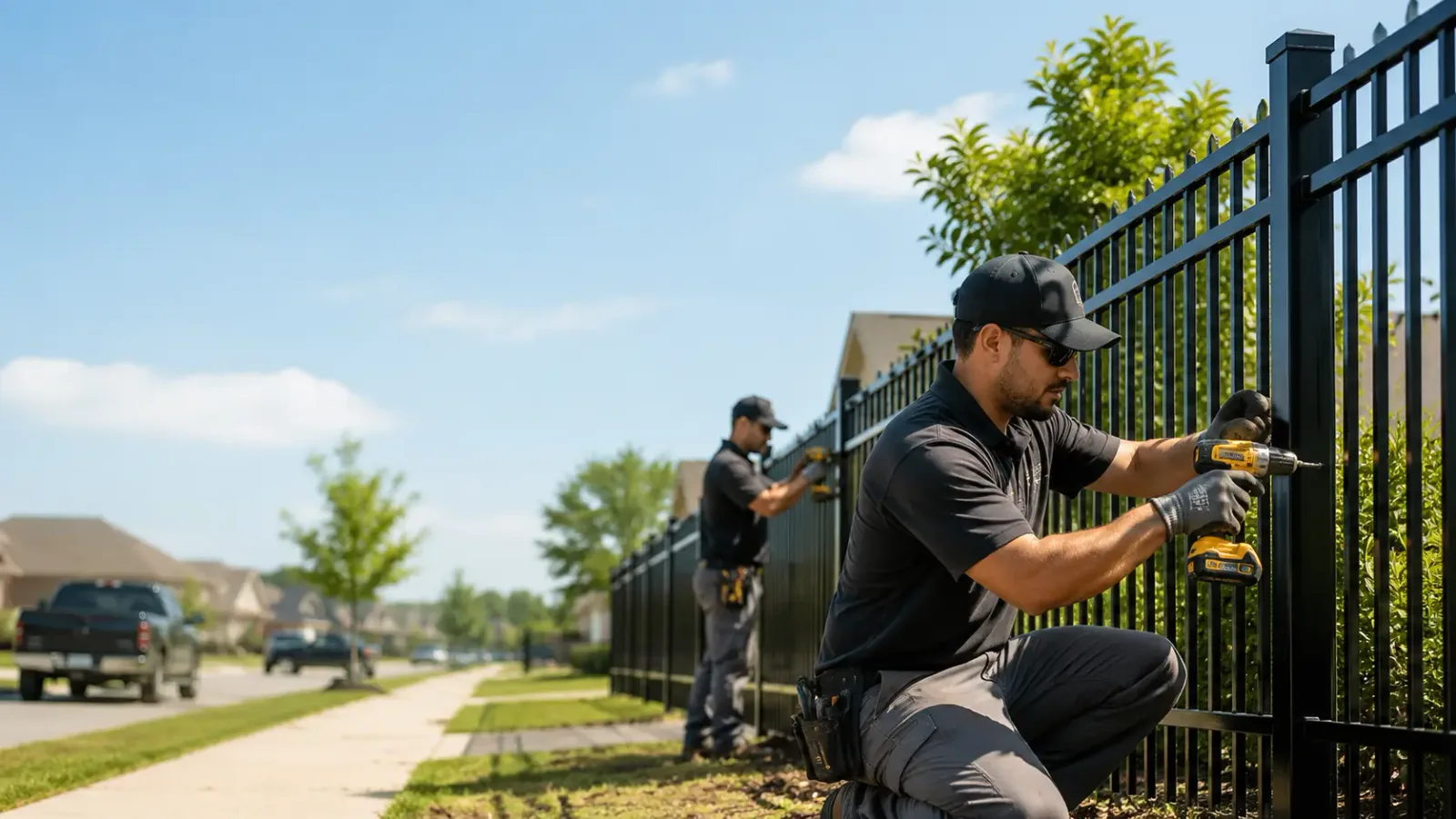 Metal Fence Installation in Elgin, IA